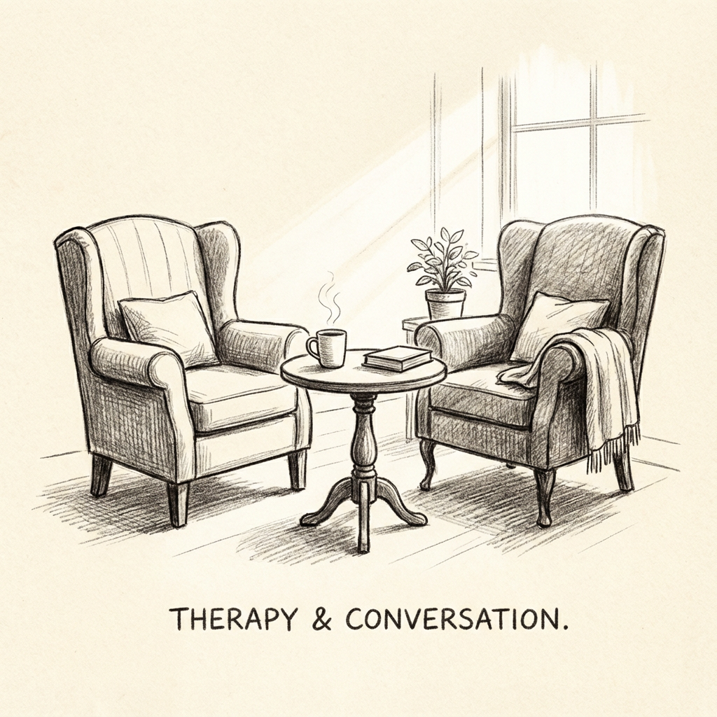 Therapy Session Sketch